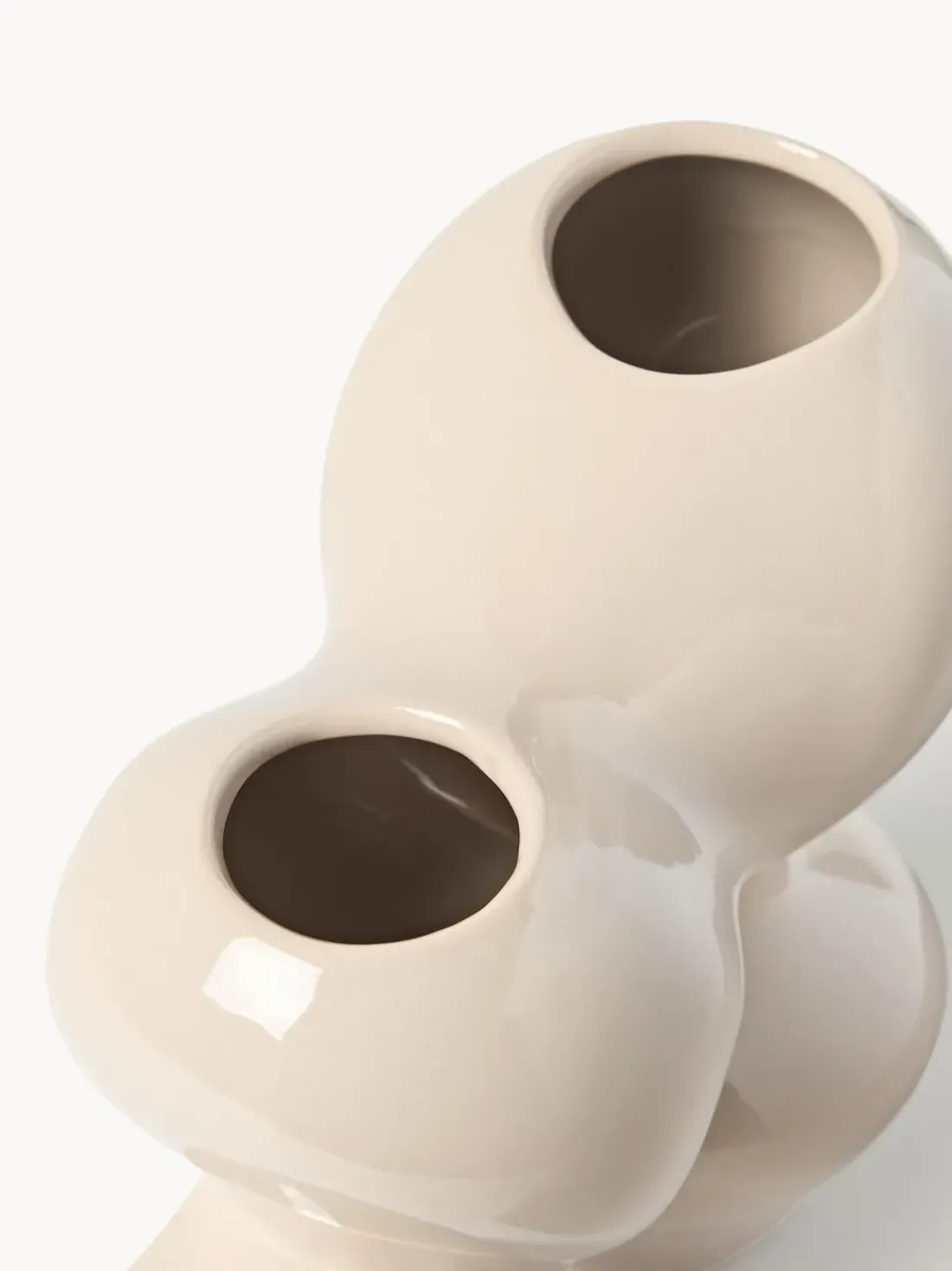 Jarrón de gres Madhuri, 25 cm