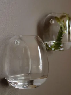 Jarrón de pared Pebble, Ø 18 cm