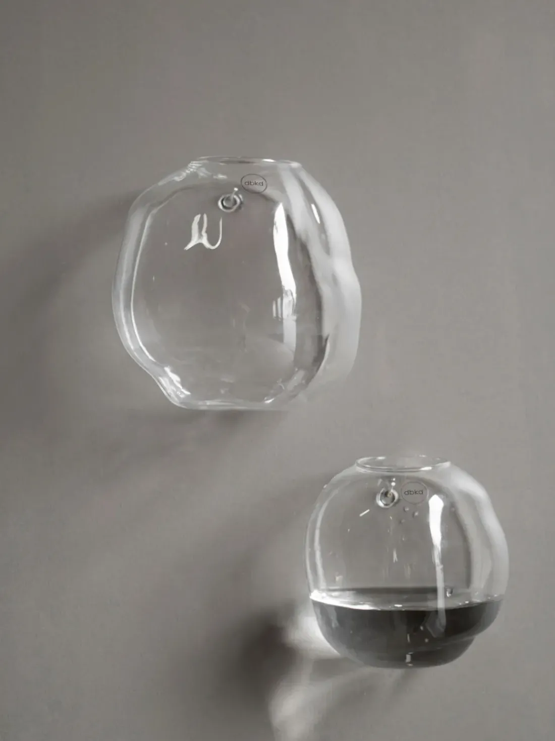Jarrón de pared Pebble, Ø 18 cm