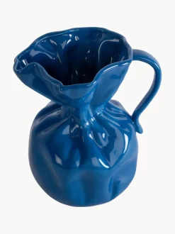 Jarrón de porcelana Crumple, 26 cm