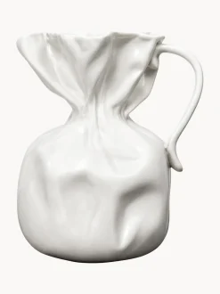Jarrón de porcelana Crumple, 26 cm