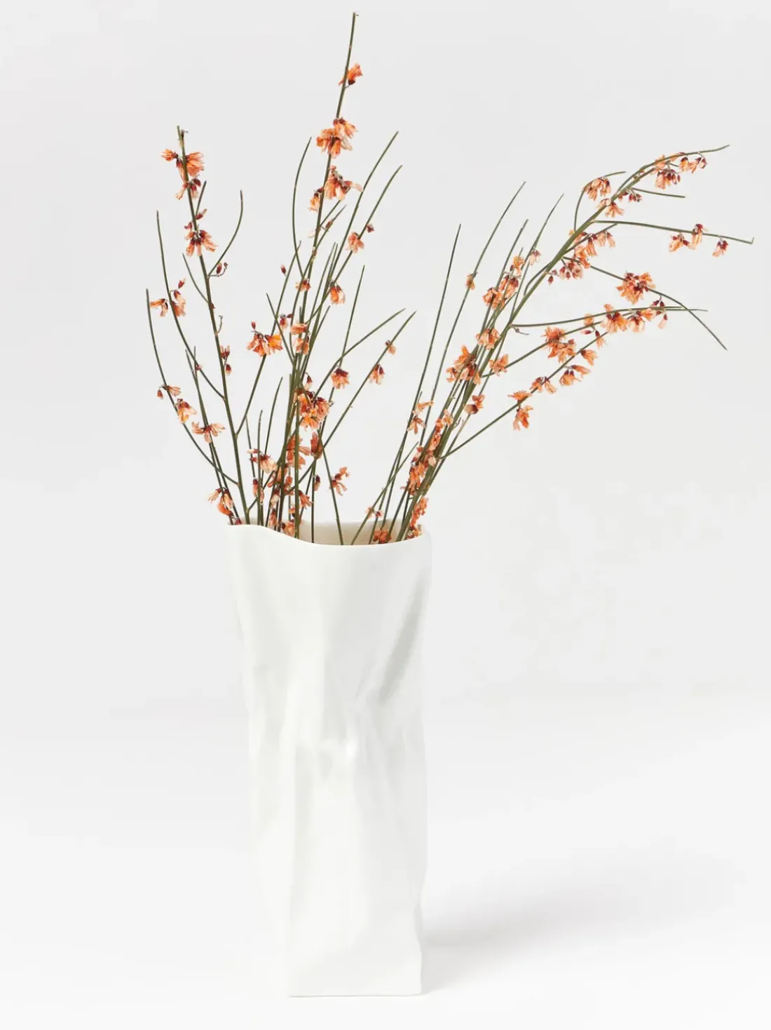 Jarrón de porcelana de diseño Adelaide, 22 cm