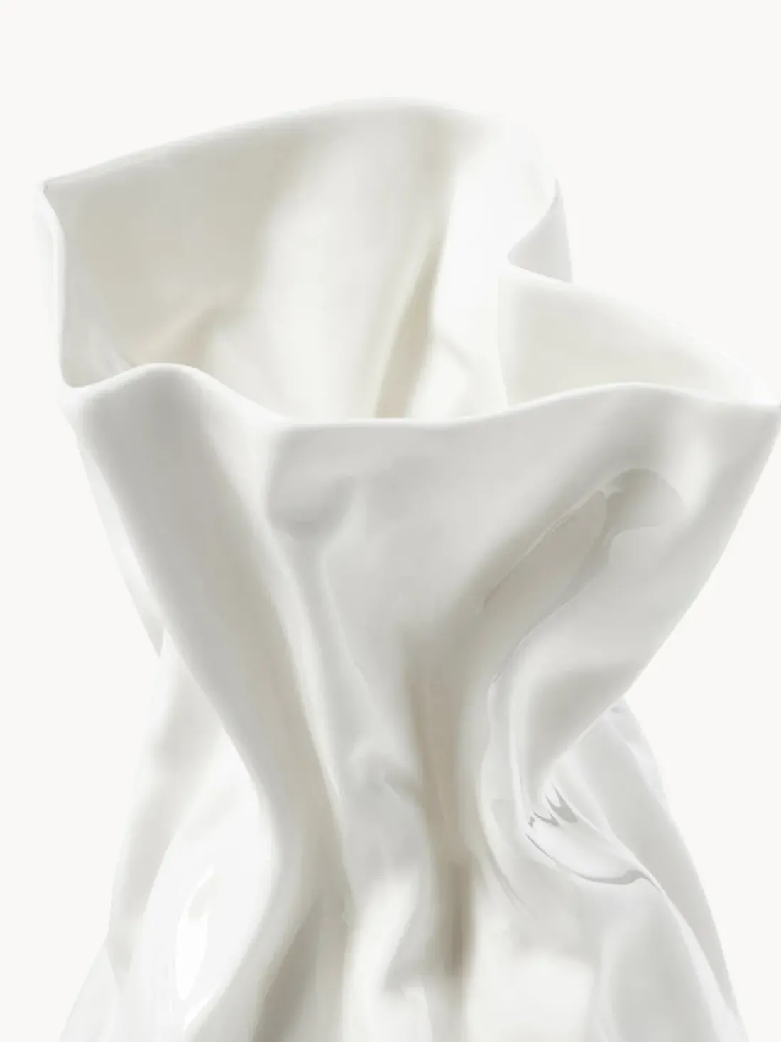 Jarrón de porcelana de diseño Adelaide, 14 cm