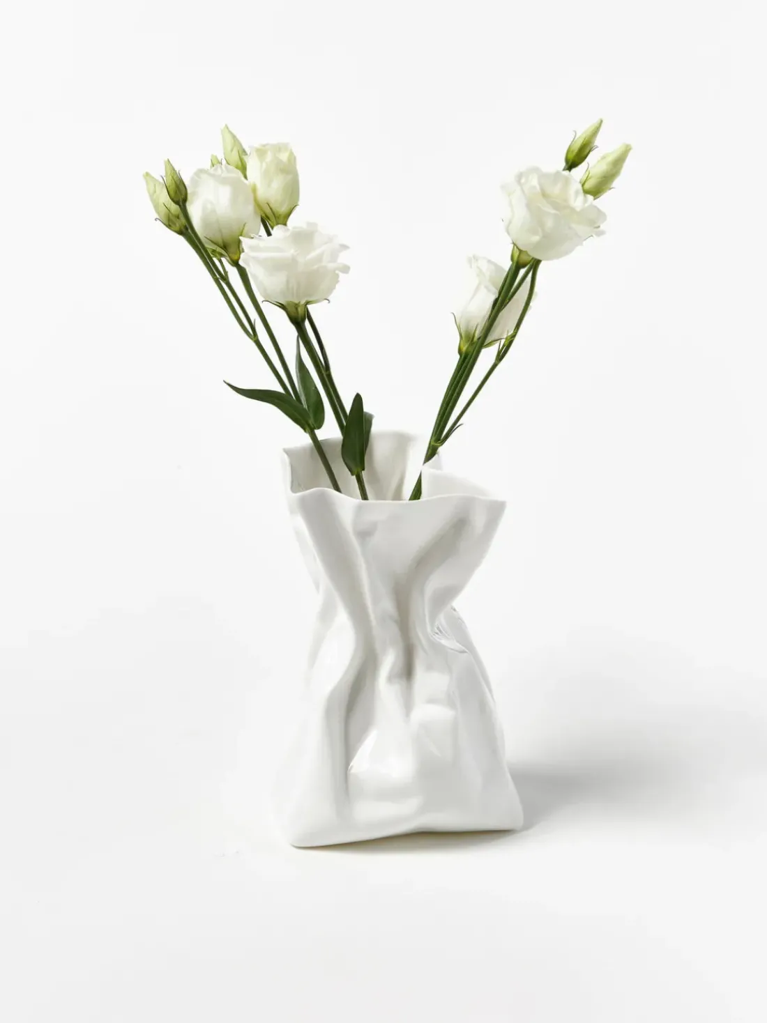 Jarrón de porcelana de diseño Adelaide, 14 cm