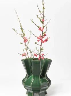 Jarrón de porcelana de diseño Puyi, Al 34 cm