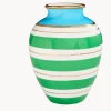 Jarrón de porcelana Portofino