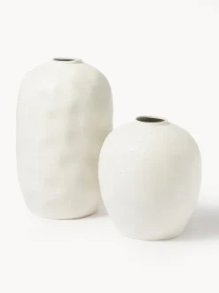 Jarrón de suelo de gres Bruno, 44 cm
