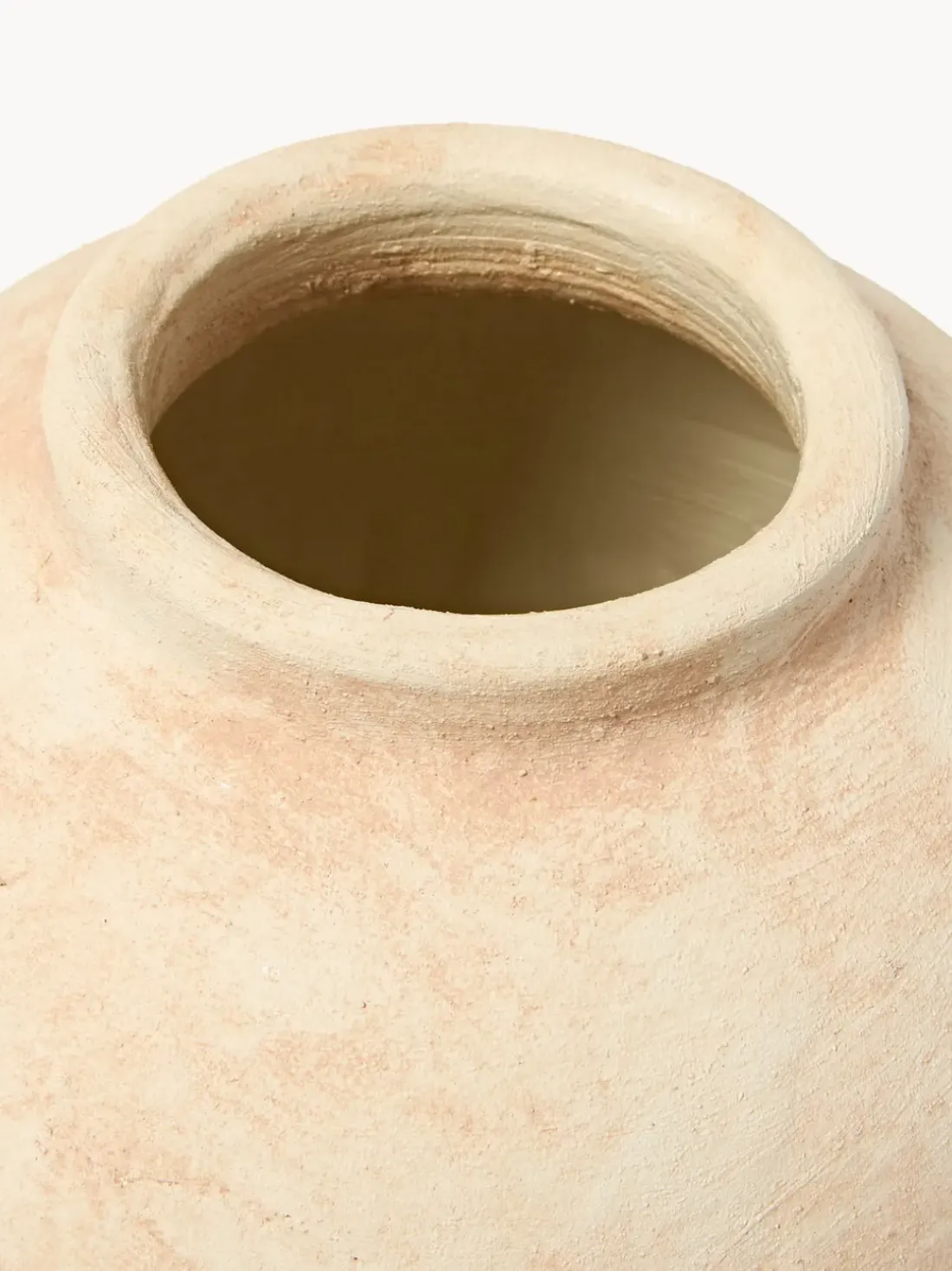 Jarrón de suelo de terracota Hilo, 28 cm