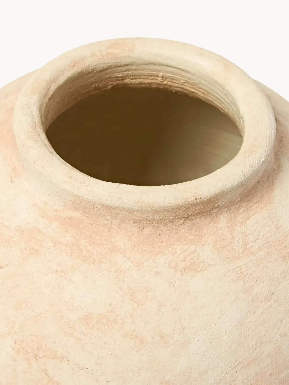 Jarrón de suelo de terracota Hilo, 28 cm