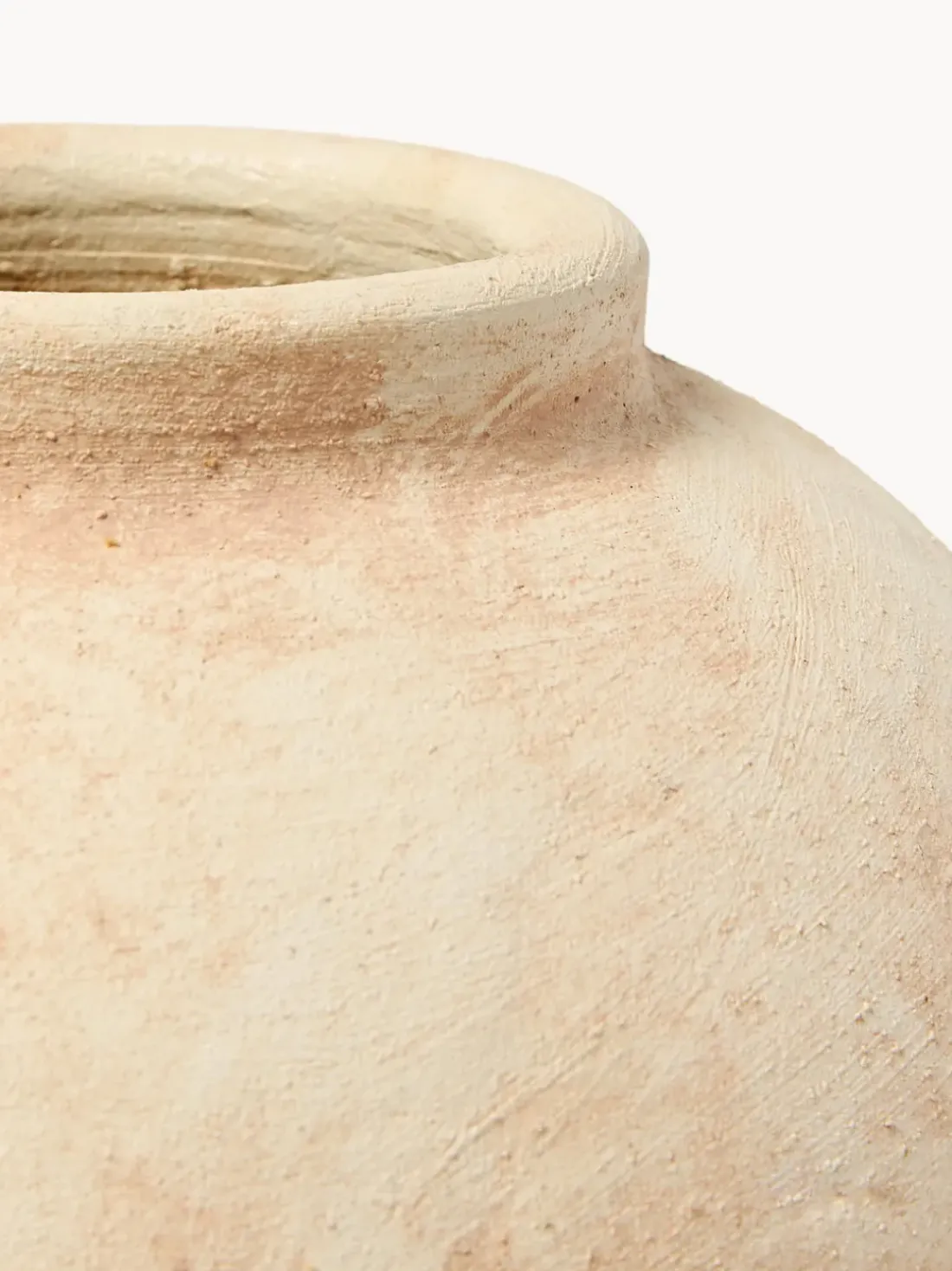 Jarrón de suelo de terracota Hilo, 28 cm
