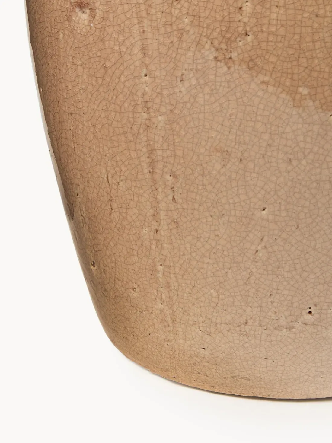 Jarrón de suelo de terracota Veda, 39 cm