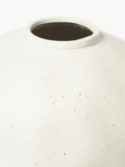 Jarrón de suelo grande de gres Bruno, 62 cm