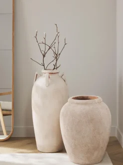 Jarrón de suelo grande Leana, 50 cm