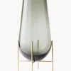 Jarrón de suelo soplado Échasse, 28 cm