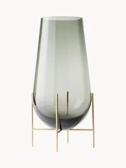 Jarrón de suelo soplado Échasse, 28 cm