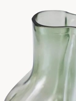 Jarrón de vidrio artesanal Gleam, 22 cm
