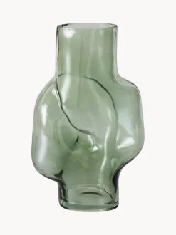 Jarrón de vidrio artesanal Gleam, 32 cm
