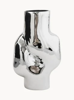 Jarrón de vidrio artesanal Gleam, 32 cm