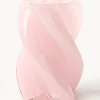 Jarrón de vidrio artesanal Marshmallow, 20 cm