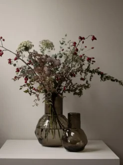 Jarrón de vidrio Bunch, 30 cm