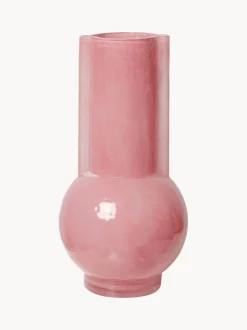 Jarrón de vidrio de diseño Flamingo, Al 25 cm