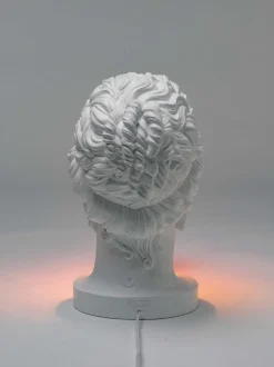 Jarrón de vidrio de diseño Snakes, 30 cm