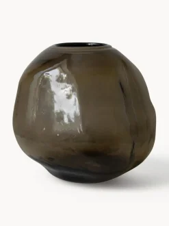 Jarrón de vidrio Pebble, Ø 28 cm