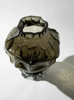 Jarrón de vidrio soplado Ammonit, 30 cm