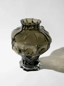 Jarrón de vidrio soplado Ammonit, 30 cm