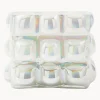 Jarrón de vidrio soplado Bubble, 18 cm