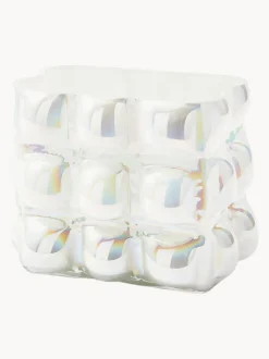 Jarrón de vidrio soplado Bubble, 18 cm
