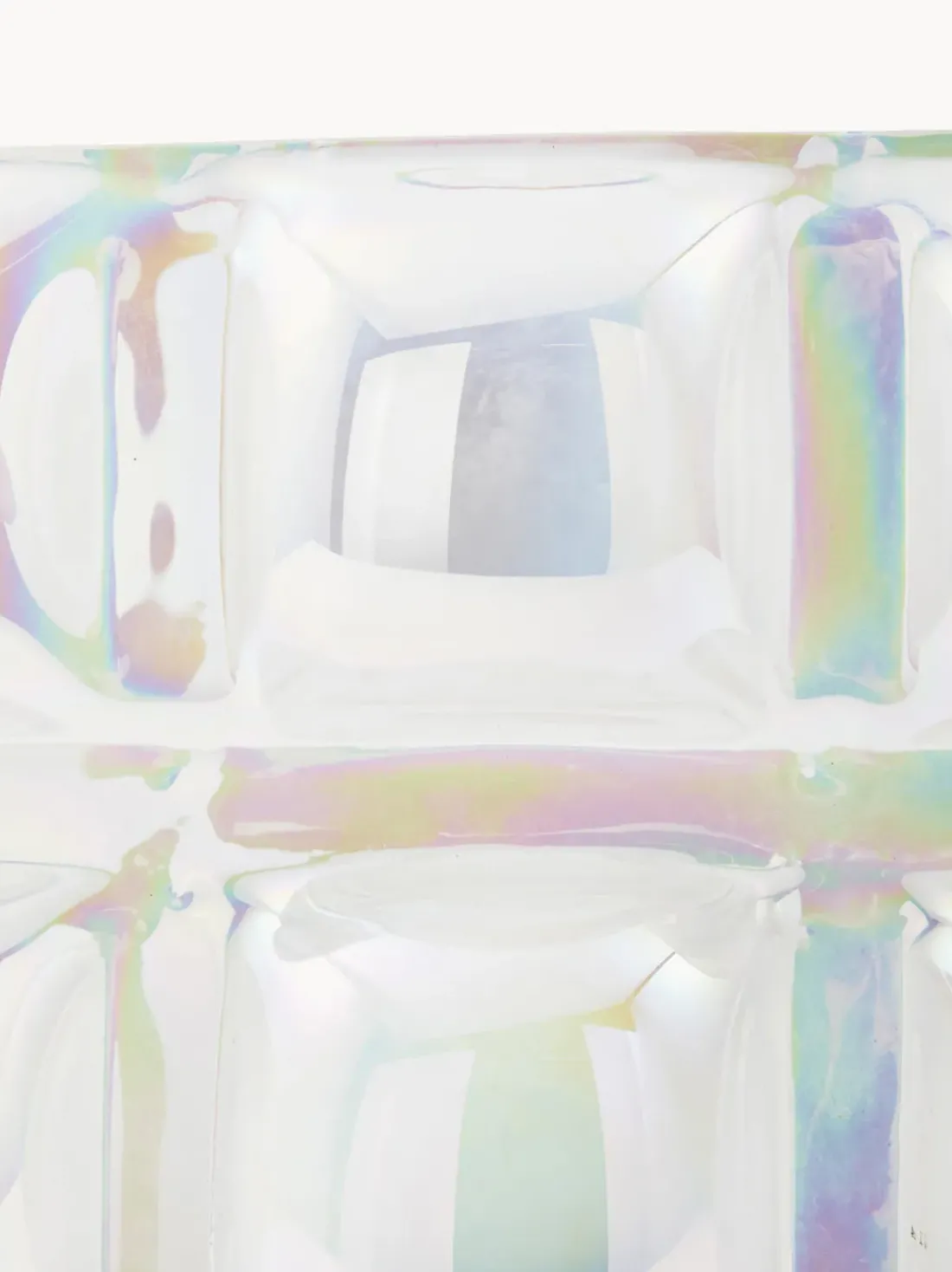 Jarrón de vidrio soplado Bubble, 18 cm