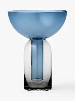 Jarrón de vidrio soplado Torus, 20 cm
