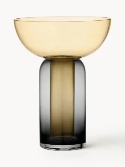 Jarrón de vidrio soplado Torus, 33 cm