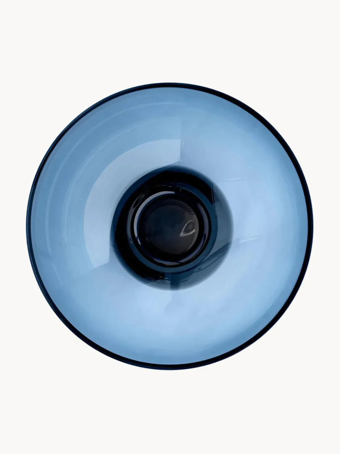 Jarrón de vidrio soplado Torus, 33 cm