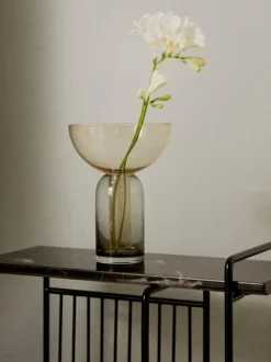 Jarrón de vidrio soplado Torus, 20 cm