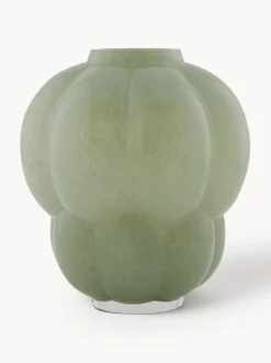 Jarrón de vidrio soplado Uva, 22 cm