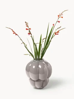 Jarrón de vidrio soplado Uva, 28 cm