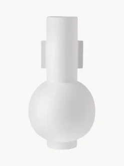 Jarrón grande de cerámica de diseño Mask, Al 43 cm