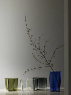 Jarrón soplado artesanalmente Alvar Aalto, 16 cm