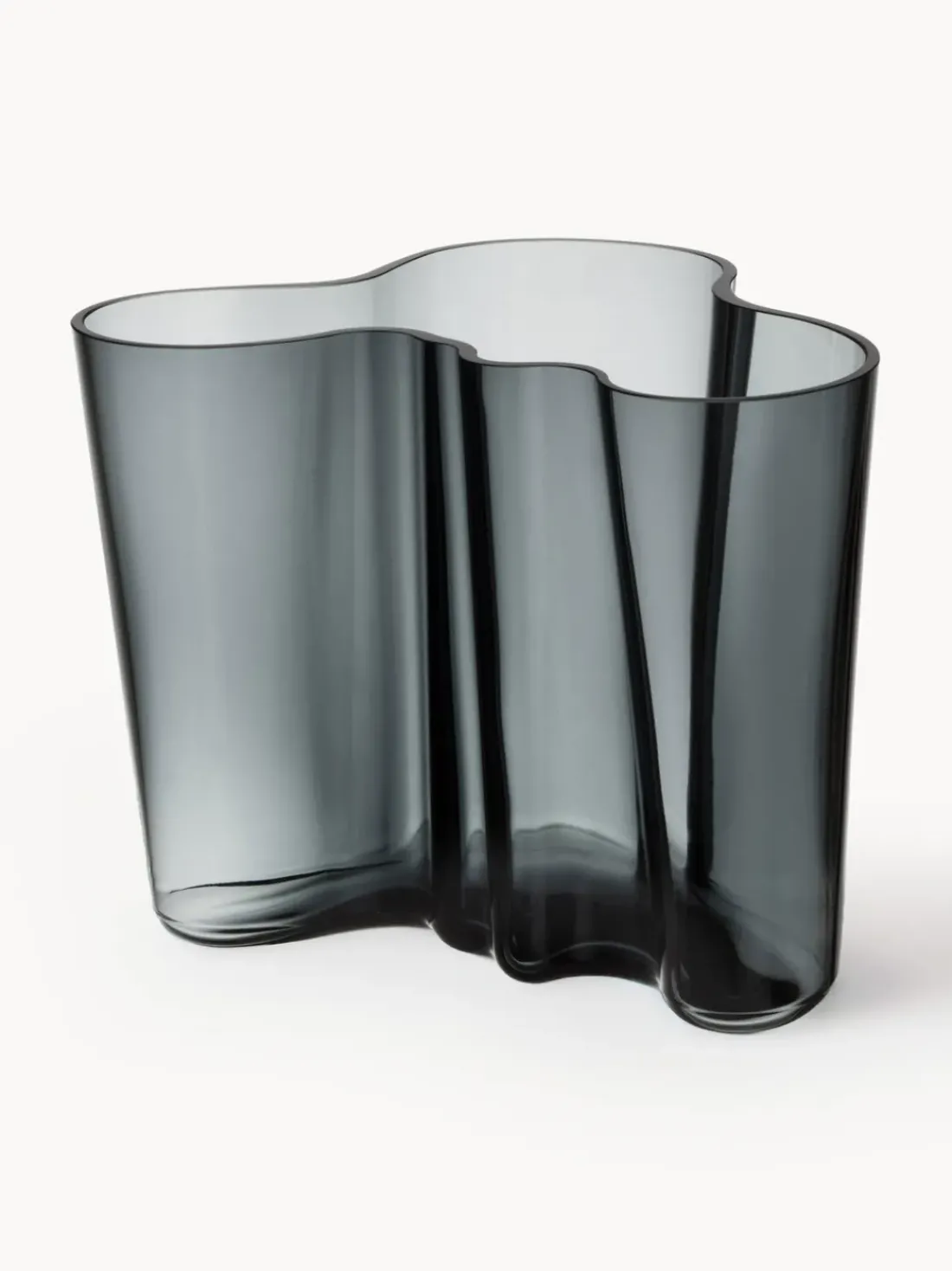 Jarrón soplado artesanalmente Alvar Aalto, 16 cm