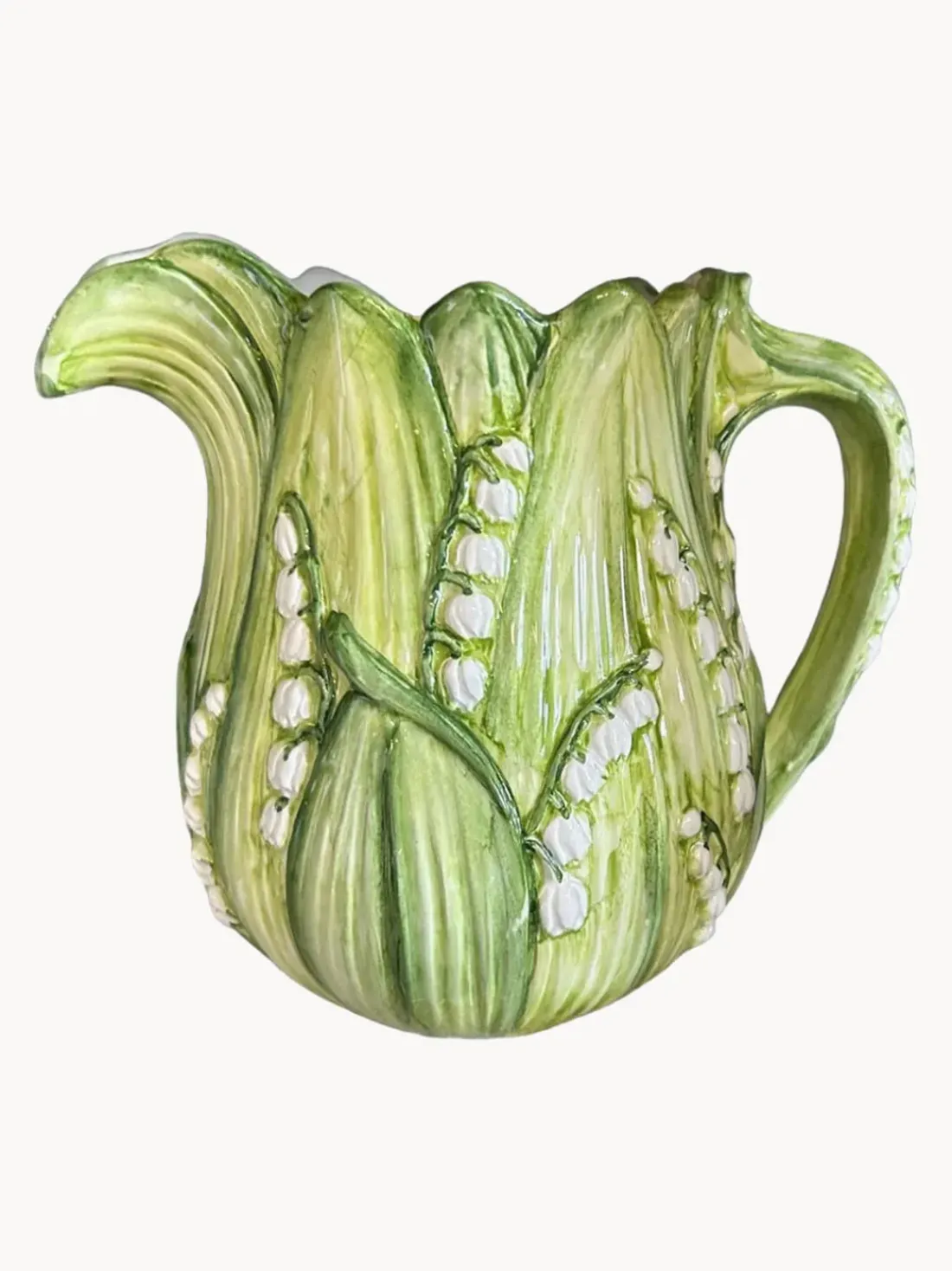 Lechera pintada a mano Lily of the Valley