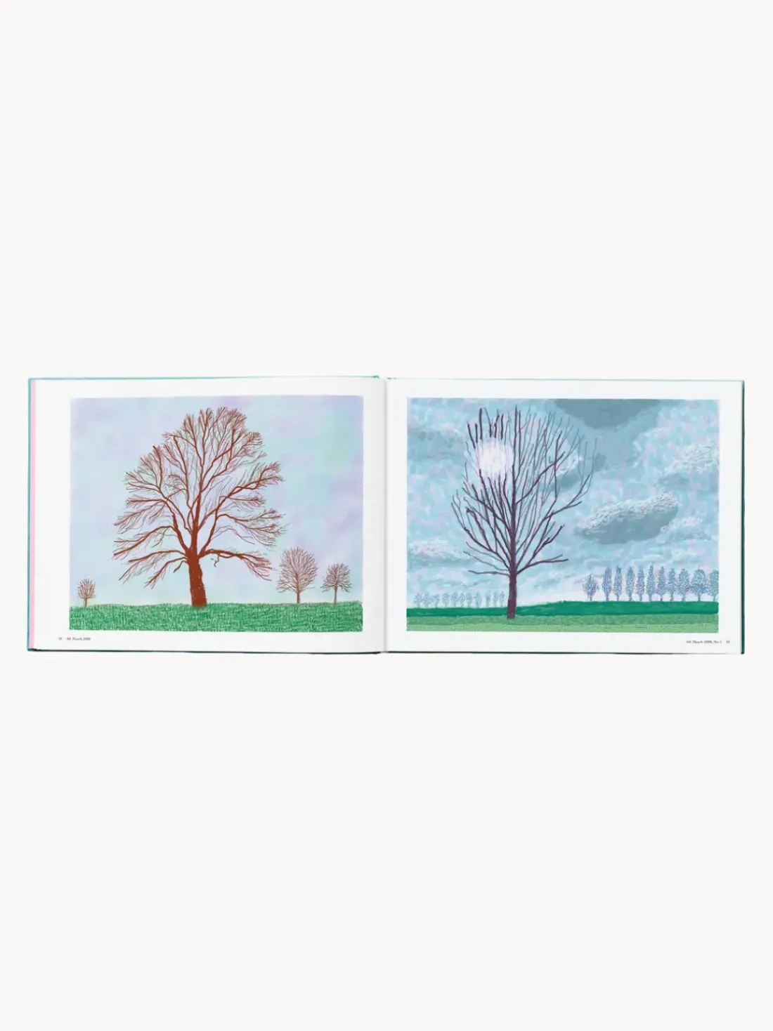Libro ilustrado. David Hockney: 220 for 2020