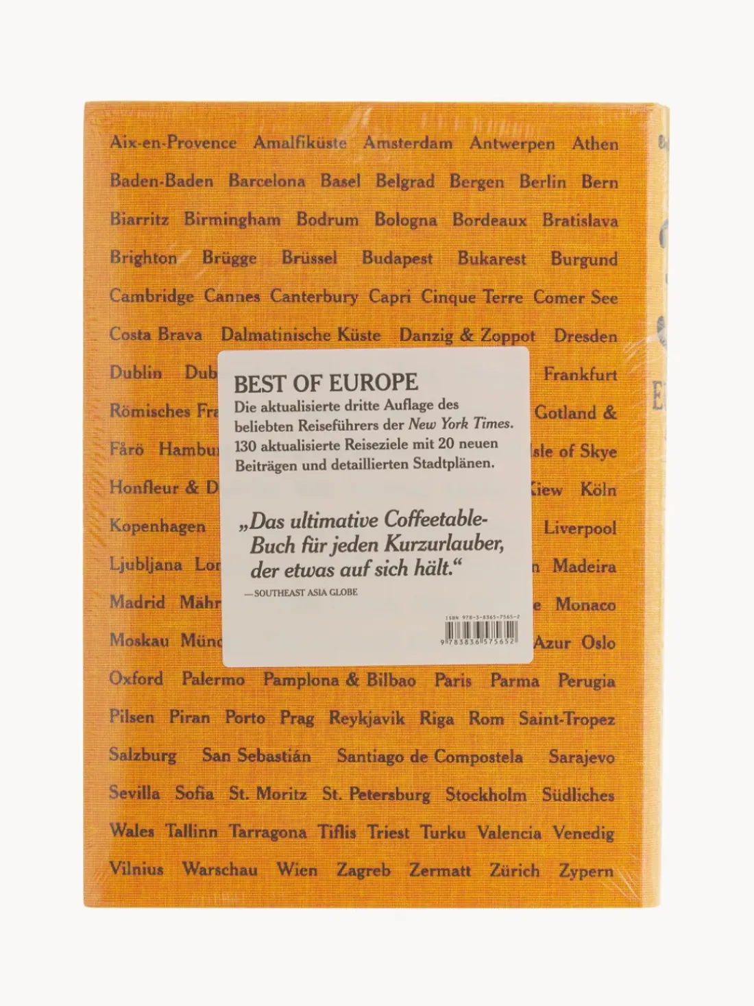 Libro ilustrado 36 Hours. Europa