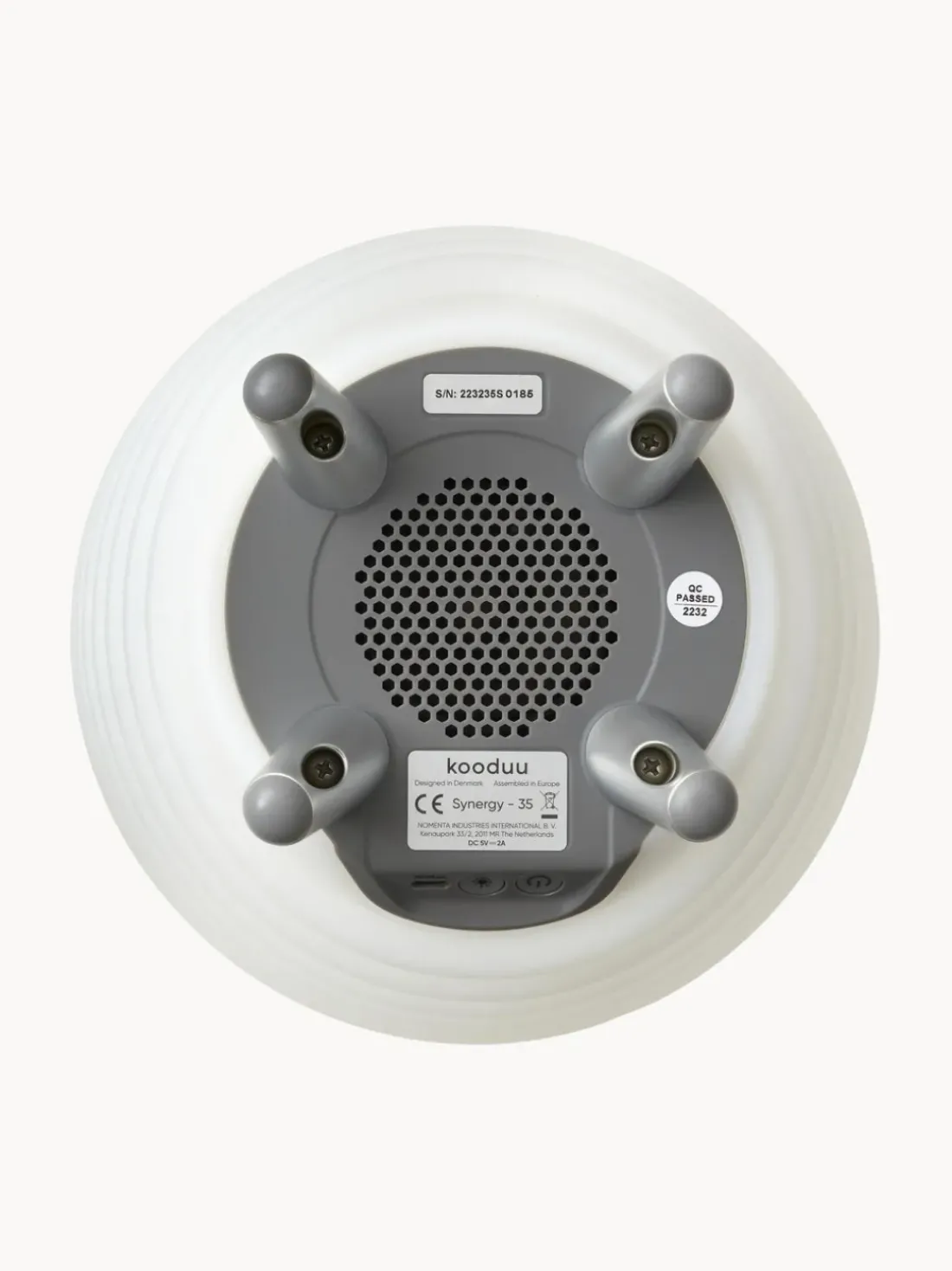 Lámpara cubitera regulable LED para exterior Synergy S, con altavoz