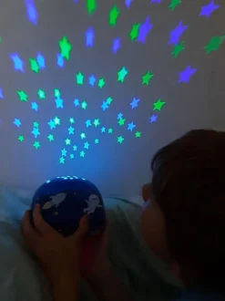 Lámpara decorativa LED Space, con temporizador