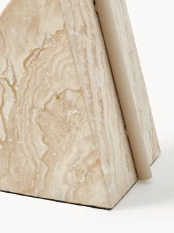 Lámpara de lectura grande de travertino Reyna