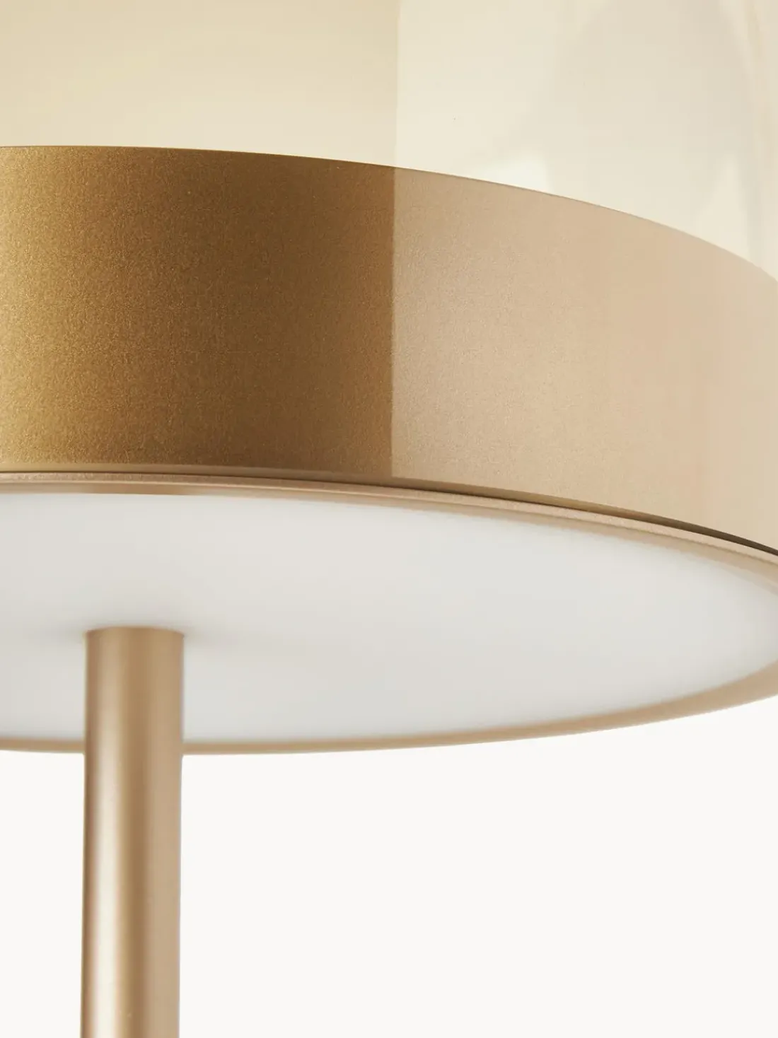 Lámpara de mesa artesanal LED regulable Equatore