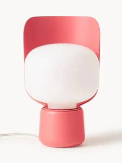 Lámpara de mesa artesanal pequeña Blom
