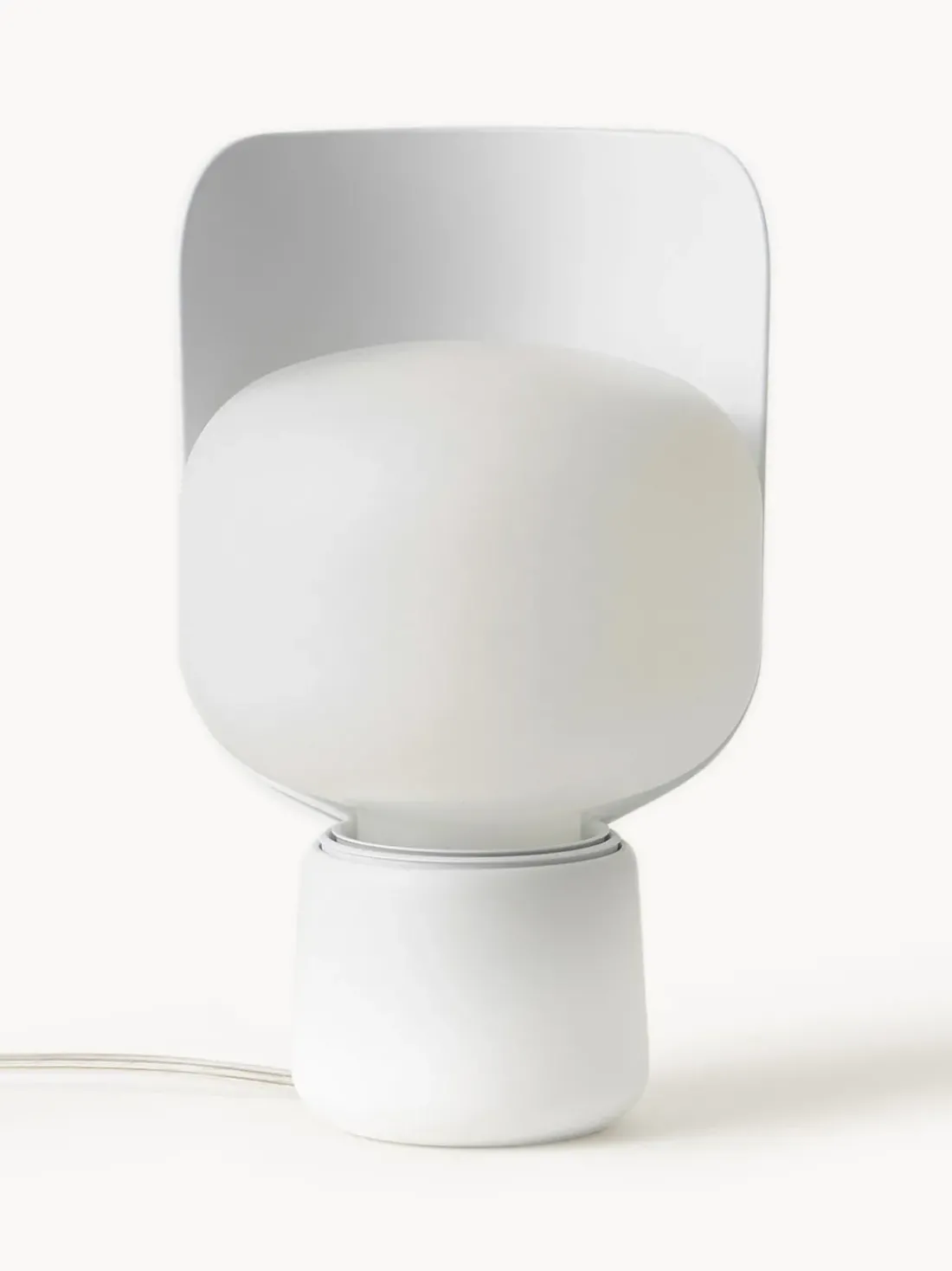 Lámpara de mesa artesanal pequeña Blom
